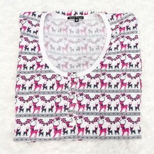 wildfox christmas holiday reindeer sleep shirt